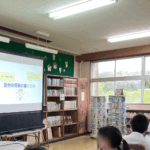 与論中学校３年生ゆんぬ学「職業図鑑作成に向けて」 写真