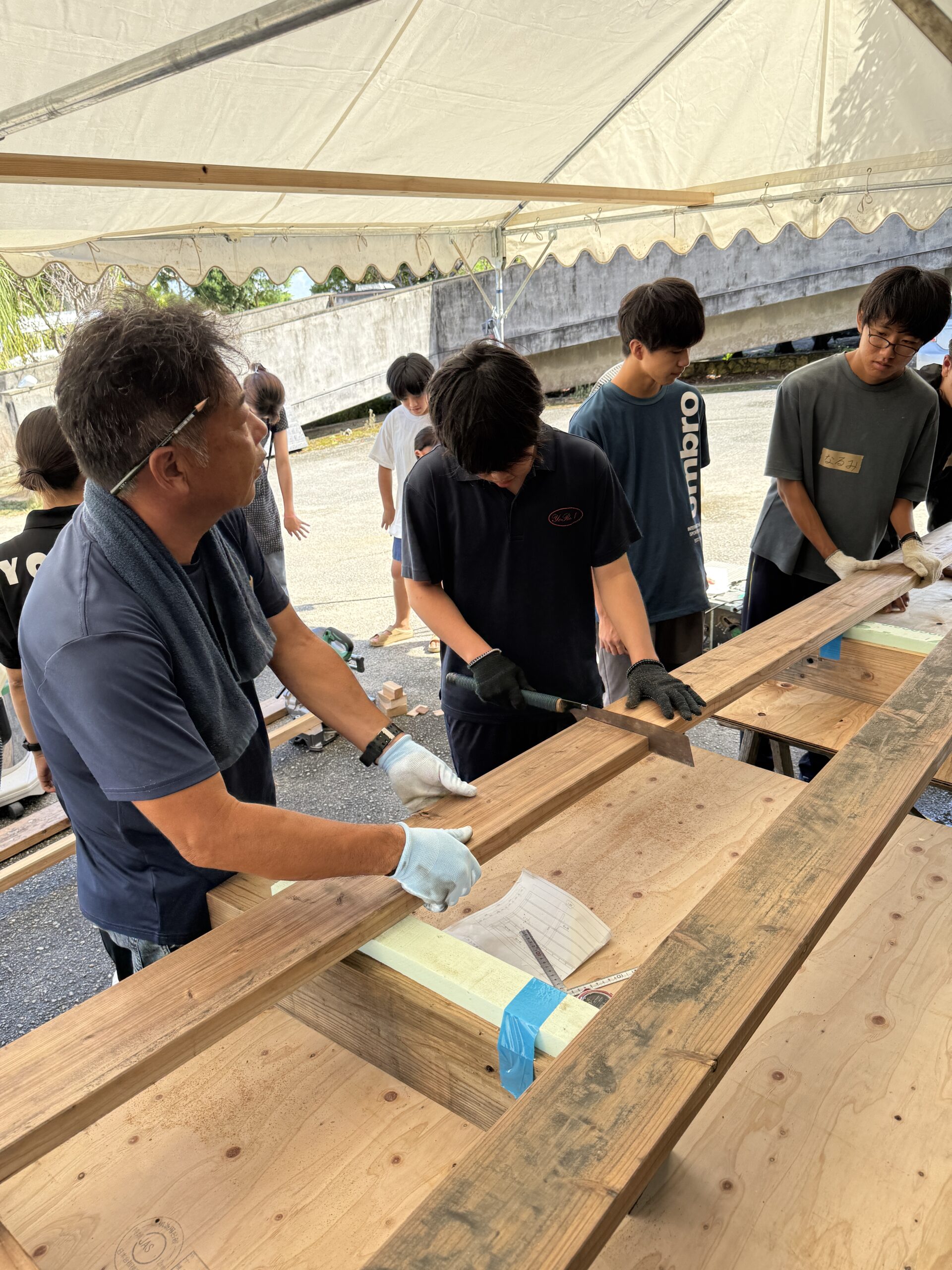 建築体験ワークショップ　レポート 写真