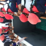 ３小学校ゆんぬ学「ヨロンの海を学ぶ」授業 写真