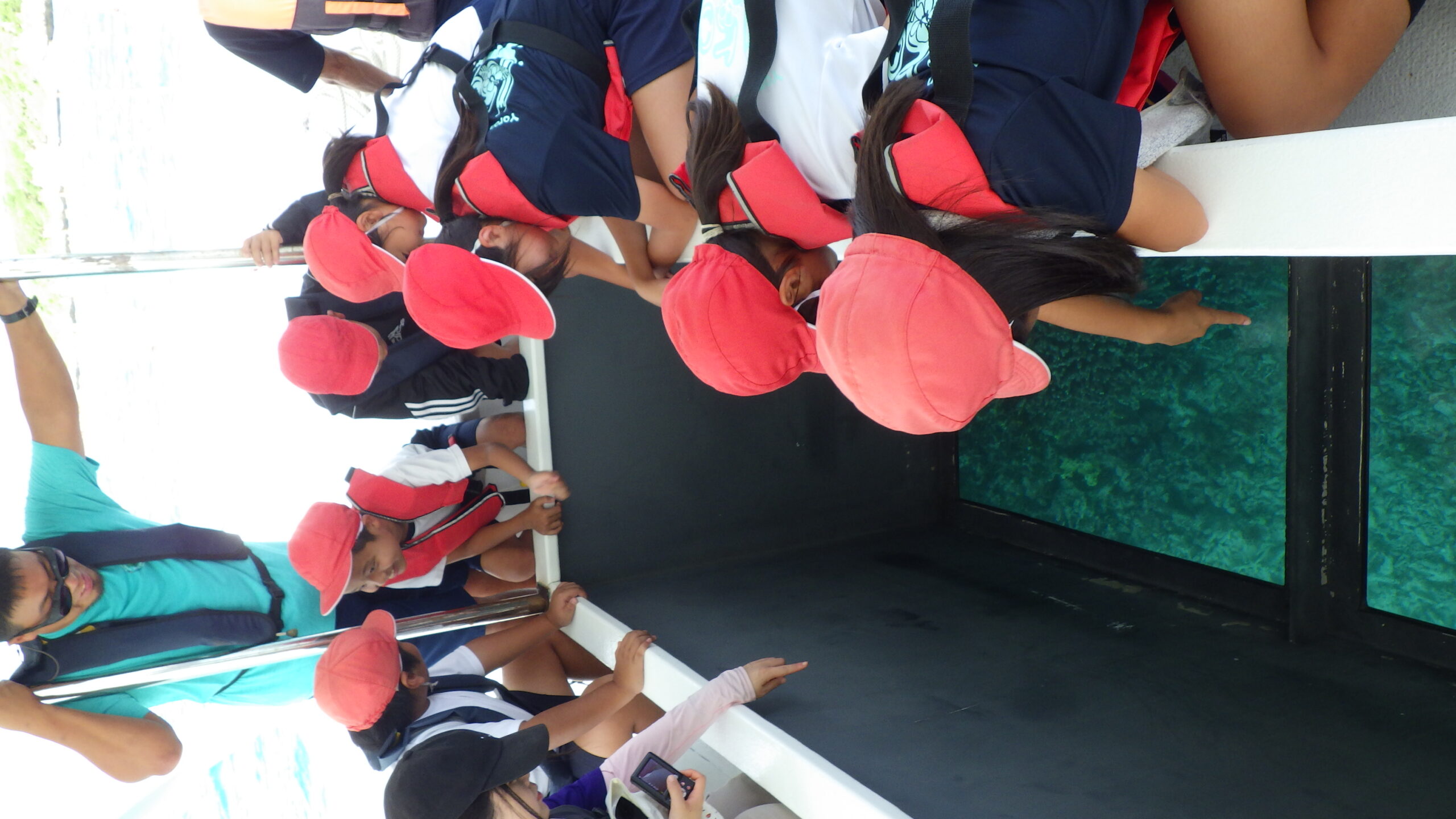 ３小学校ゆんぬ学「ヨロンの海を学ぶ」授業 写真